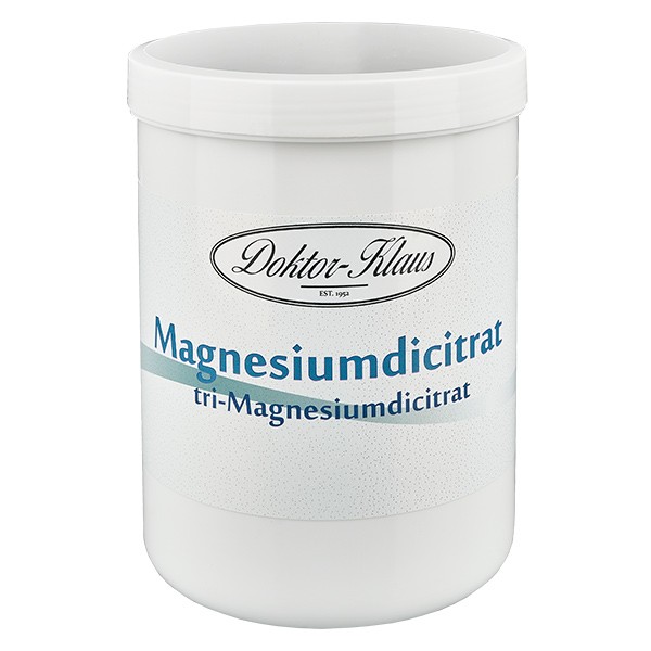 1000g Doktor-Klaus tri-Magnesiumdicitrat wasserfrei
