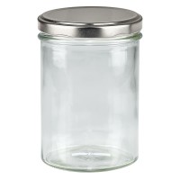 435ml Sturzglas mit BasicSeal Deckel silber UNiTWiST 435ml Sturzglas mit BasicSeal Deckel silber UNiTWiST