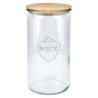 WECK-Zylinderglas 1590ml mit Holzdeckel WECK-Zylinderglas 1590ml mit Holzdeckel