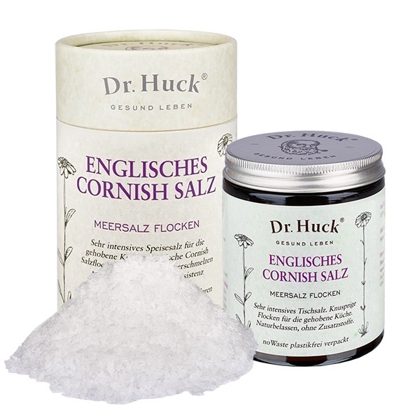 Englische Cornish Salzflocken (Meersalz) Dr. Huck