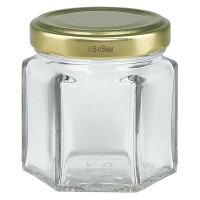 47ml Hexaglas mit BioSeal Deckel gold UNiTWIST 47ml Hexaglas mit BioSeal Deckel gold UNiTWIST