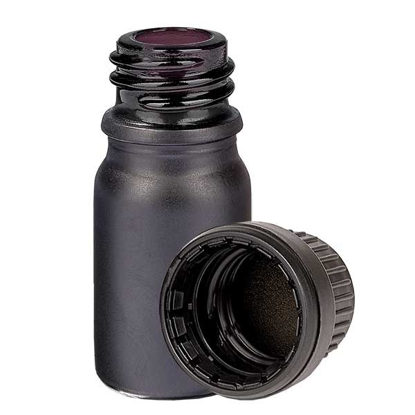 5ml Flasche 11mm SV OV BlackLine UT18/5 UNiTWIST