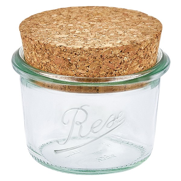 80ml Sturzglas Edition REX RR60 mit Korken natur