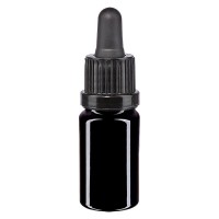 Apothekenfl. viol. 5ml Pipette schwarz OV Apothekenfl. viol. 5ml Pipette schwarz OV
