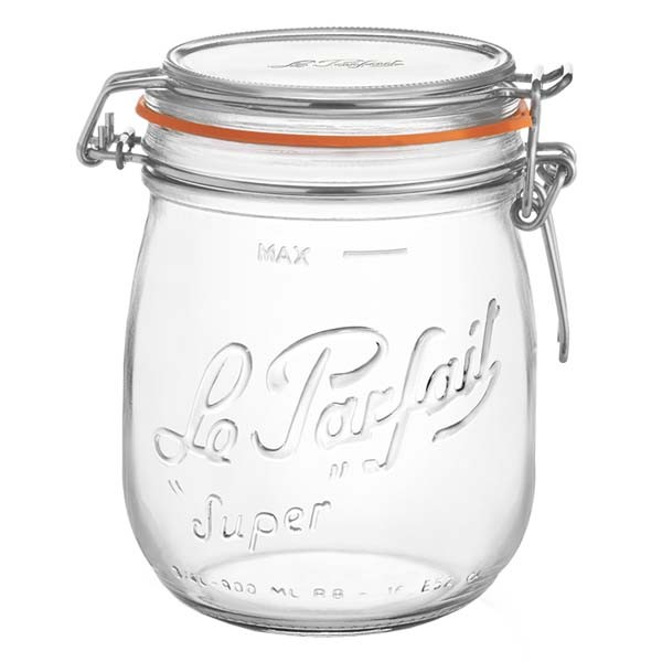 750ml Vorratsglas &quot;Super&quot; + Bügelverschluss Le Parfait®