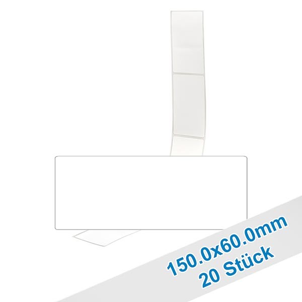 20er Pack Etiketten 60.0x150.0mm zum Beschriften