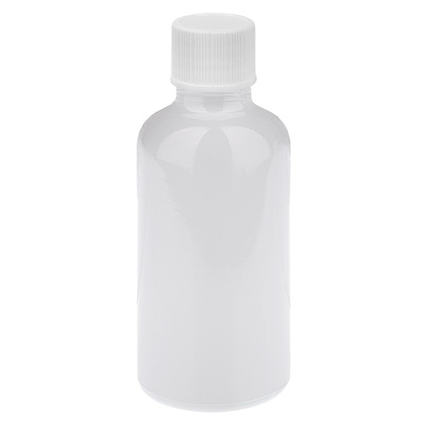 50ml Flasche 11mm SV weiss STD WhiteLine UT18/50