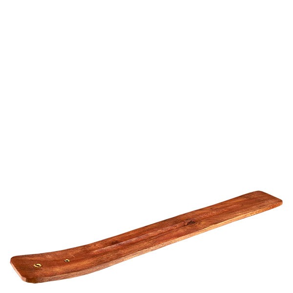 Räucherhalter aus Holz, Schifform, ca 28cmx3.5cm