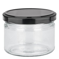 540ml Rundglas mit BasicSeal Deckel schwarz UNiTWIST 540ml Rundglas mit BasicSeal Deckel schwarz UNiTWIST