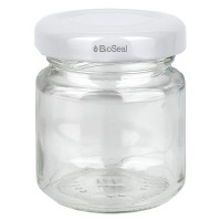 53ml Rundglas mit BioSeal Deckel weiss UNiTWIST 53ml Rundglas mit BioSeal Deckel weiss UNiTWIST