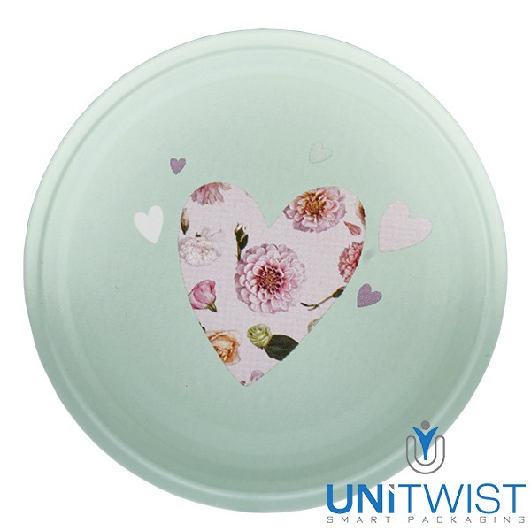 82mm BasicSeal Deckel Herz mint matt (TO82) UNiTWIST®