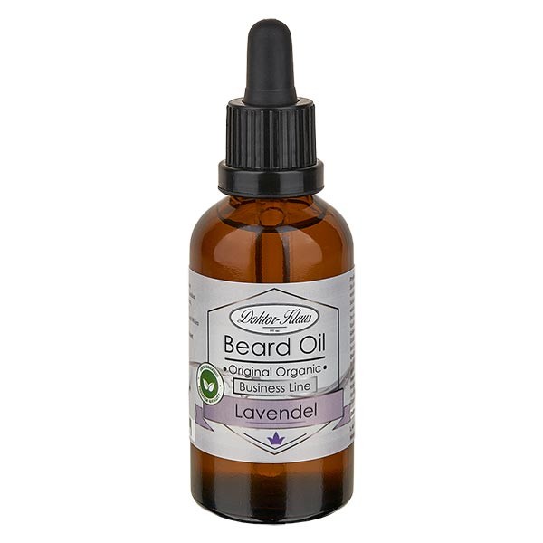 Bart-Öl 50ml Lavendel Business Line (Original Organic Beard Oil) von Doktor Klaus