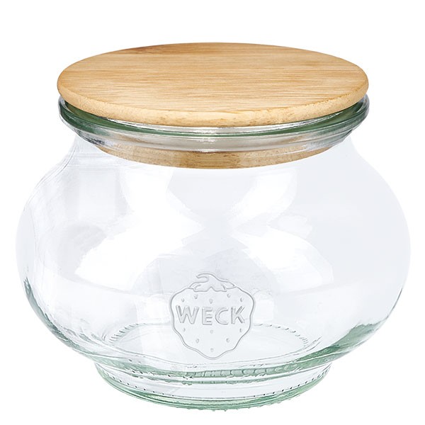 WECK-Schmuckglas 220ml mit Holzdeckel
