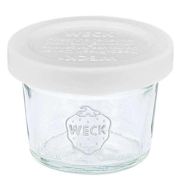 WECK 35ml Sturzglas mit Frischhalte Deckel