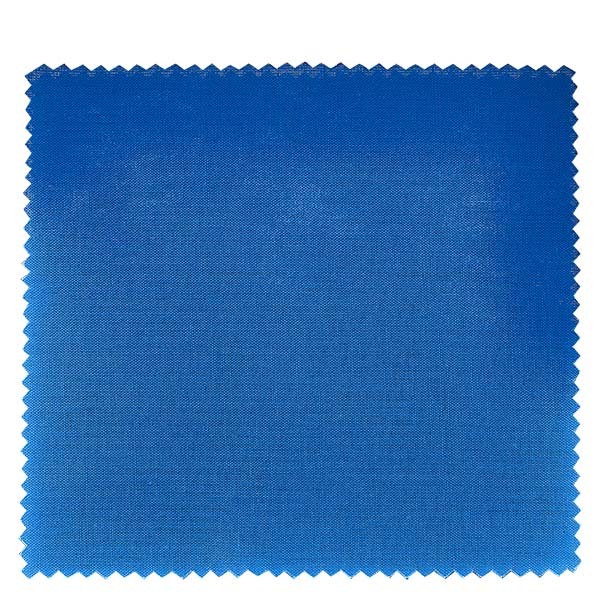 1 x Stoffdeckchen 150x150mm Blau für Deckel Durchmesser 43-100mm