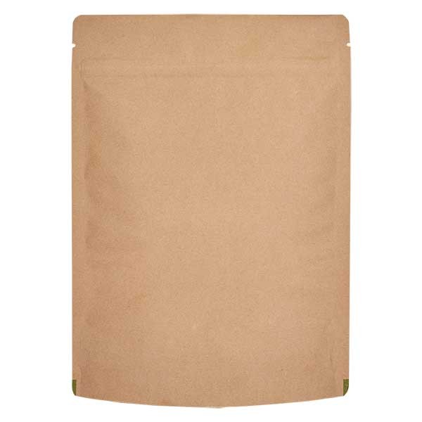 Kraftpapier- Standbodenbeutel Beutel braun (Füllmenge ca. 1000g / 235x340)