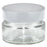 80ml Rundglas mit BasicSeal Deckel weiss deep UNiTWiST 80ml Rundglas mit BasicSeal Deckel weiss deep UNiTWiST