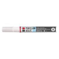 Malstift Weiss 2-4mm für Glas/Porzellan Malstift Weiss 2-4mm für Glas/Porzellan