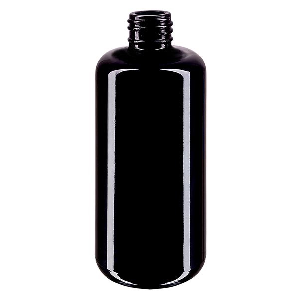 Violettglas Flasche 200ml GCMI 410/24 (Mironglas)