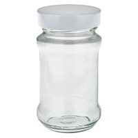 390ml Rundglas mit BasicSeal Deckel weiss UNiTWIST 390ml Rundglas mit BasicSeal Deckel weiss UNiTWIST