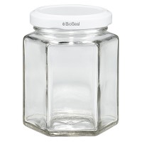 196ml Hexaglas mit BioSeal Deckel weiss UNiTWIST 196ml Hexaglas mit BioSeal Deckel weiss UNiTWIST