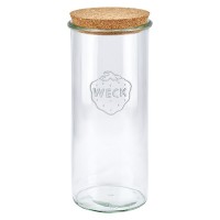 1500ml Sturzglas WECK RR100 mit Korken natur 1500ml Sturzglas WECK RR100 mit Korken natur