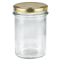 230ml Sturzglas mit BasicSeal Deckel gold UNiTWIST 230ml Sturzglas mit BasicSeal Deckel gold UNiTWIST