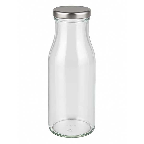 150ml Flasche mit BasicSeal Deckel silber UNiTWIST