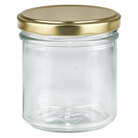 167ml Sturzglas mit BasicSeal Deckel gold UNiTWIST 167ml Sturzglas mit BasicSeal Deckel gold UNiTWIST