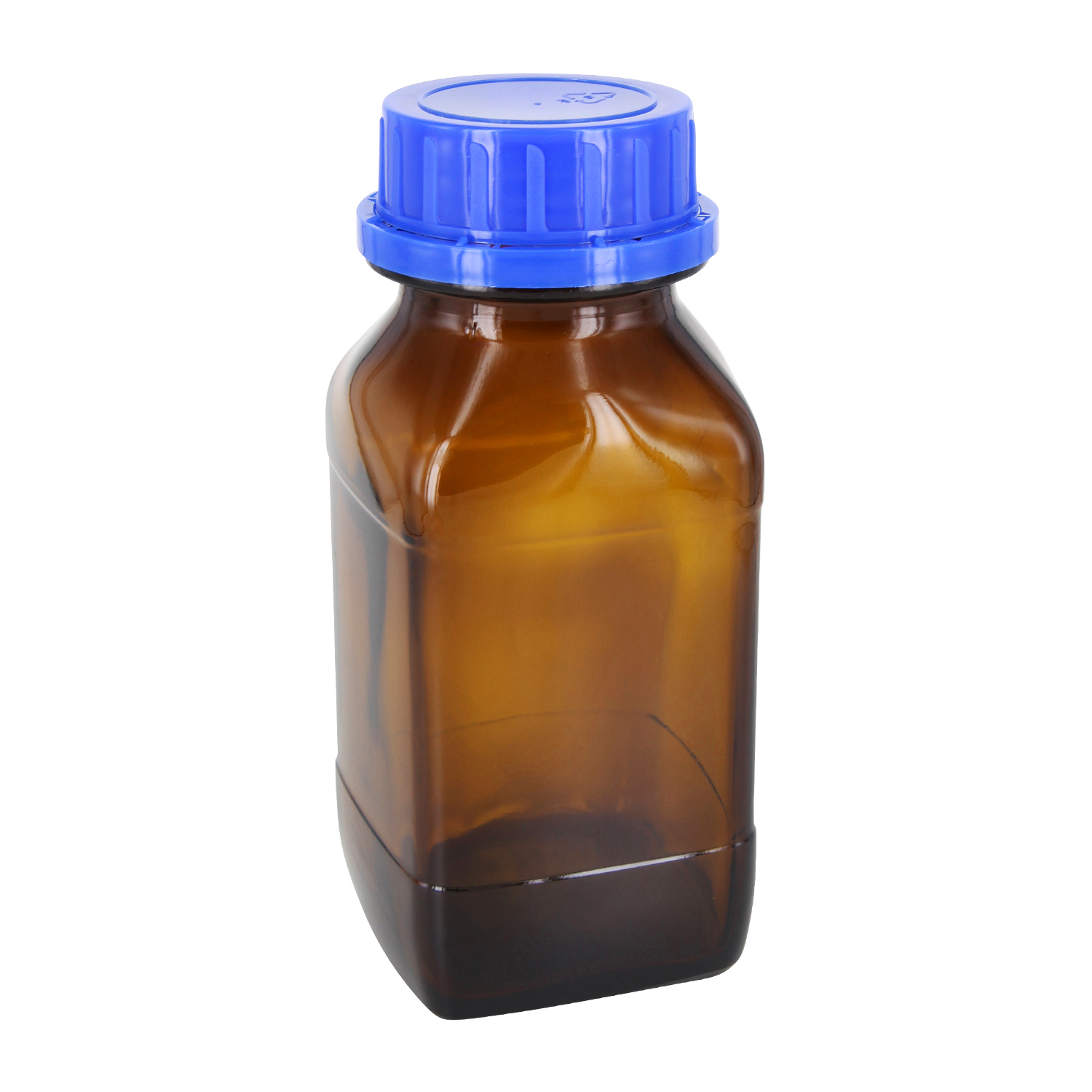 Gatuida 500ml Chemikalien-Glasflasche Mit Deckel - Vielseitige Aufbewahrung Für Labor Und Haushalt