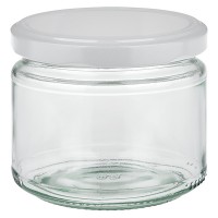 330ml Rundglas mit BasicSeal Deckel weiss UNiTWIST 330ml Rundglas mit BasicSeal Deckel weiss UNiTWIST