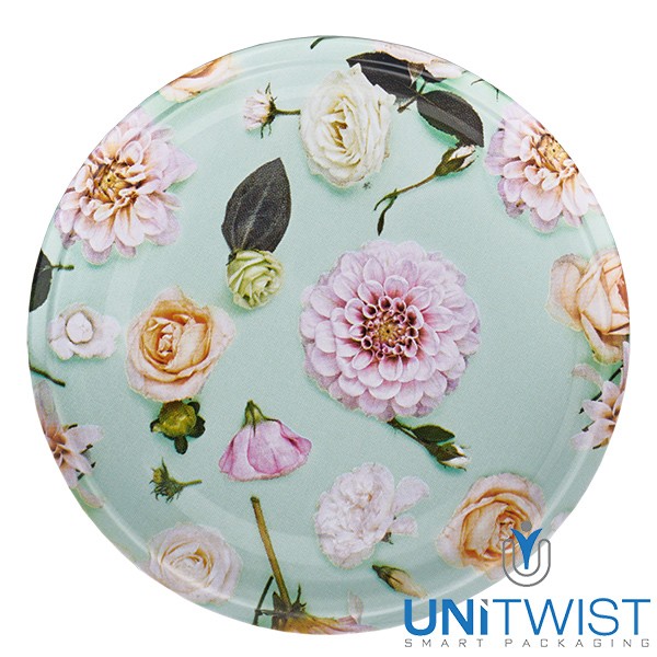 82mm BasicSeal Deckel Blume mint glanz (TO82) UNiTWIST®