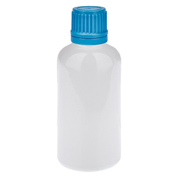 50ml Flasche 11mm SV blau OV WhiteLine UT18/50