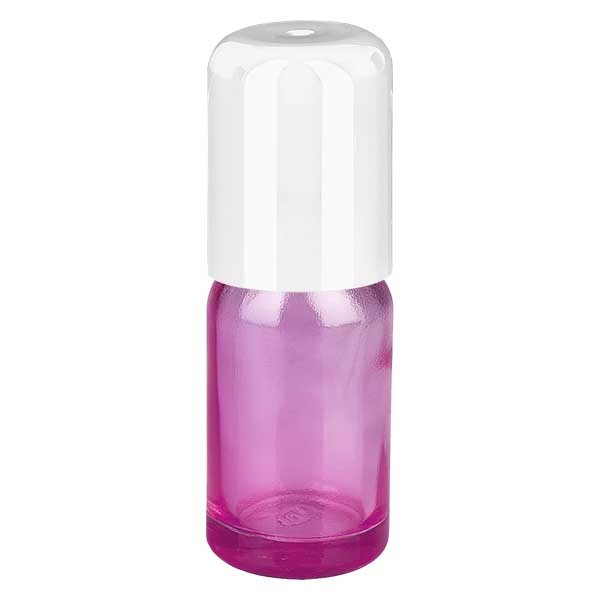 10ml Roll-On Flasche weiß mit Standardverschluss PurpleLine UT18/10
