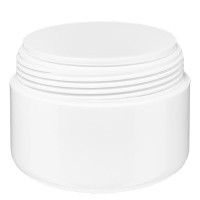 Vorschau: Cremedose 'Softline' weiss 30ml mit SV und Abdeckscheibe Vorschau: Cremedose 'Softline' weiss 30ml mit SV und Abdeckscheibe