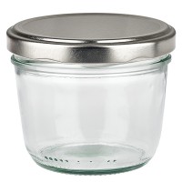 230ml Sturzglas mit BasicSeal Deckel silber UNiTWiST 230ml Sturzglas mit BasicSeal Deckel silber UNiTWiST