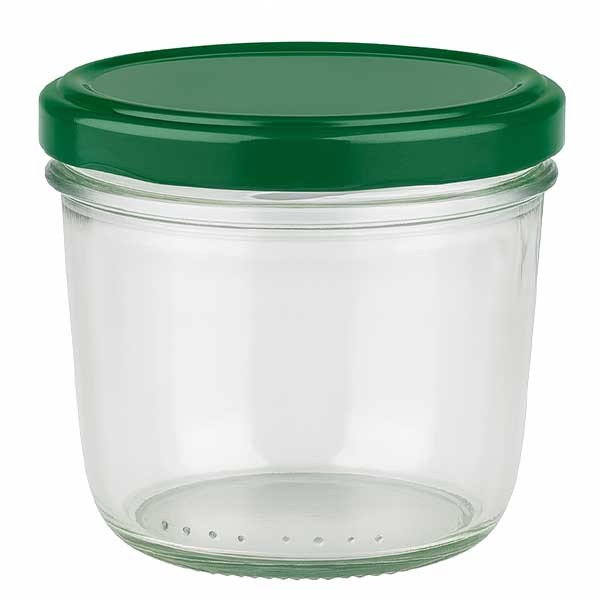 230ml Sturzglas + BasicSeal Deckel grün UNiTWIST