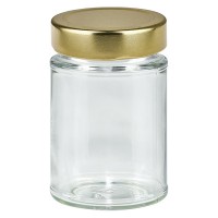 202ml Rundglas mit BasicSeal Deckel gold deep UNiTWiST 202ml Rundglas mit BasicSeal Deckel gold deep UNiTWiST