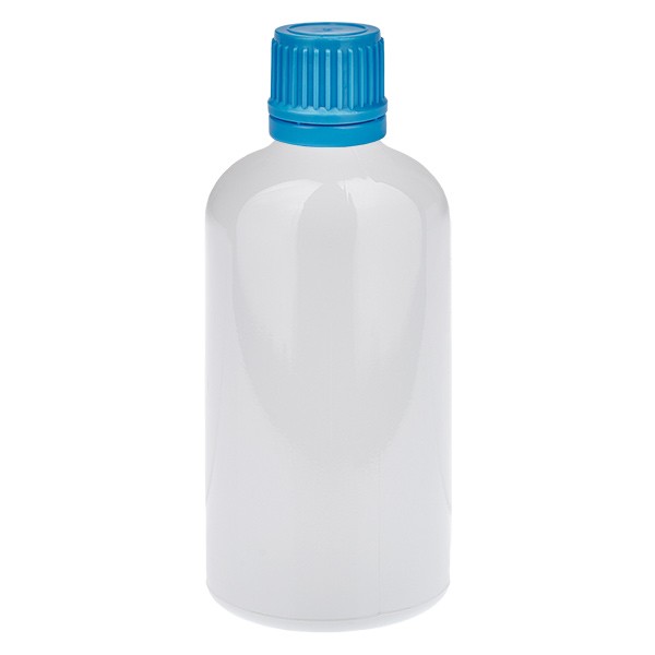 100ml Flasche 11mm SV blau OV WhiteLine UT18/100