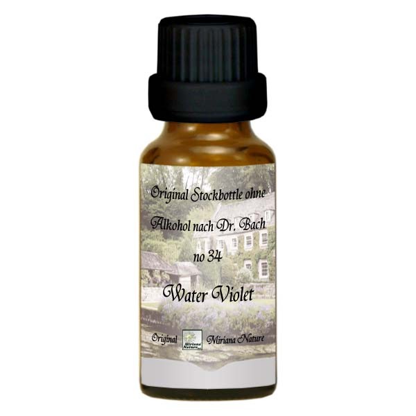 34 Water Violet, 20ml Essenz (Ohne Alkohol), MirianaNature