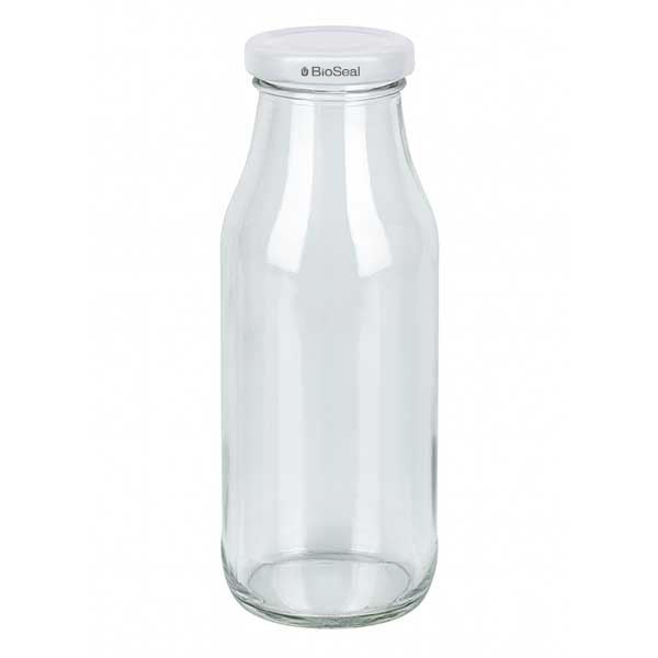 263ml Flasche mit BioSeal Deckel weiss UNiTWIST