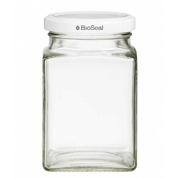 260ml Tetraglas + BioSeal Deckel weiss UNiTWIST