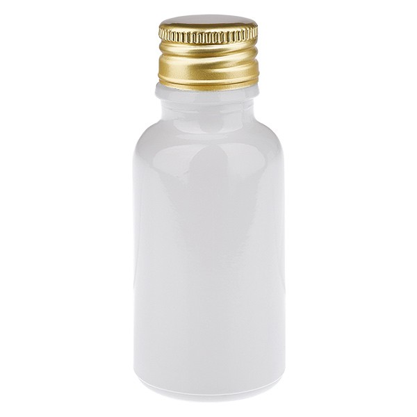 20ml Flasche 11mm SV Alu-Gold STD WhiteL. UT18/20