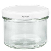 225ml Sturzglas mit BioSeal Deckel weiss UNiTWIST 225ml Sturzglas mit BioSeal Deckel weiss UNiTWIST