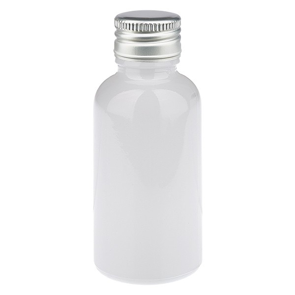30ml Flasche 11mm SV Alu-Silb. STD WhiteL. UT18/30