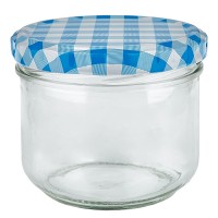 260ml Sturzglas + BasicSeal Deckel blau/weiss UNiTWiST 260ml Sturzglas + BasicSeal Deckel blau/weiss UNiTWiST