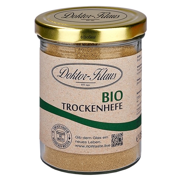 280g Bio Trockenhefe Doktor-Klaus noWaste