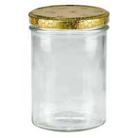 435ml Sturzglas + BasicSeal Deckel Bienenwabe UNiTWiST 435ml Sturzglas + BasicSeal Deckel Bienenwabe UNiTWiST