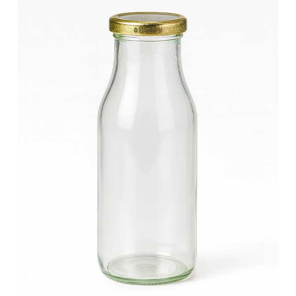 263ml Flasche mit BioSeal Deckel gold UNiTWIST