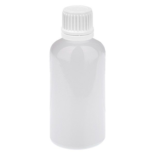 50ml Flasche 11mm SV weiss OV WhiteLine UT18/50